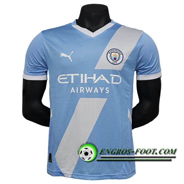 Maillot de Foot Manchester City Domicile Leaked Version 2025/2026