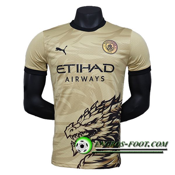 Maillot de Foot Manchester City Special Edition Jaune 2024/2025