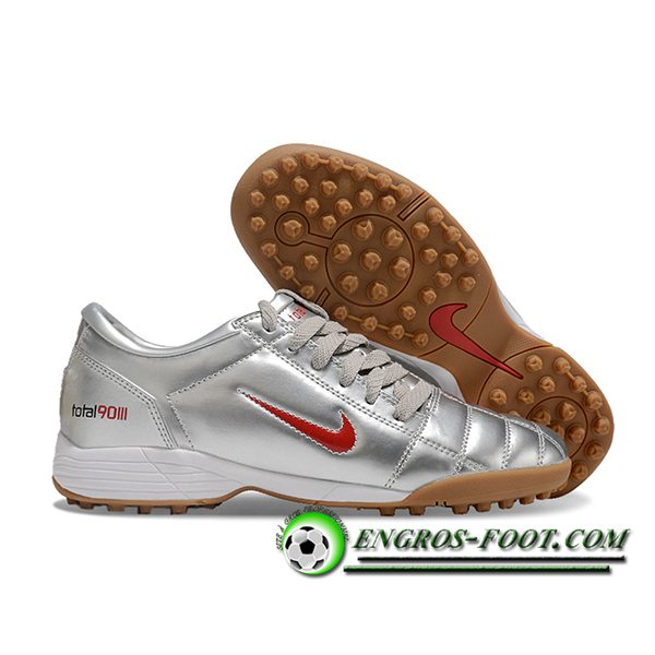 Nike Chaussures de Foot T90 TF Gris