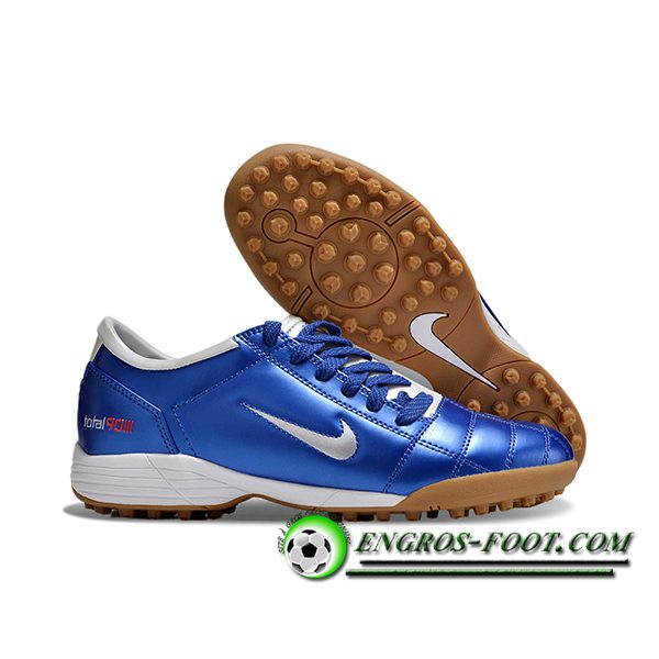 Nike Chaussures de Foot T90 TF Bleu