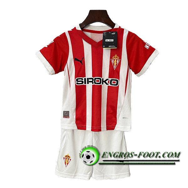 Maillot de Foot Enfant Sporting Gijon Domicile 2024/2025