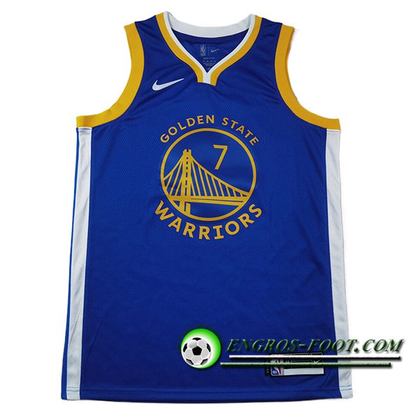 Maillot Golden State Warriors (HIELD #7) 2024/25 Bleu/Jaune