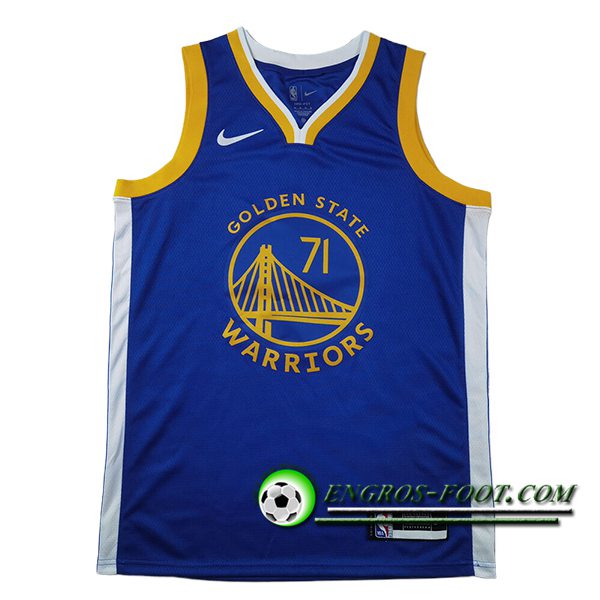 Maillot Golden State Warriors (SCHRODER #71) 2025/26 Bleu