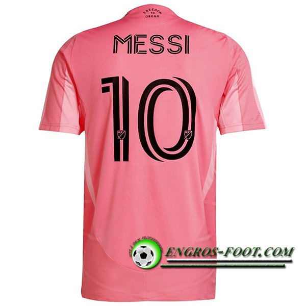 Nouveau Maillot de Foot Inter Miami CF 10 MESSI Domicile 2025/2026