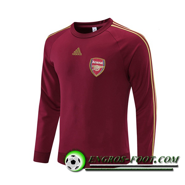 Sweatshirt Training FC Arsenal Rouge 2021/2022