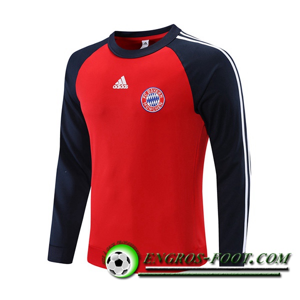 Sweatshirt Training Bayern Munich Rouge/Noir 2021/2022