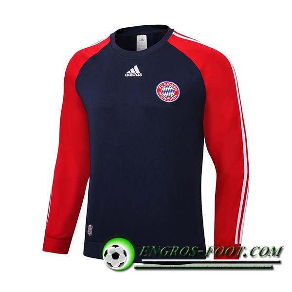 Sweatshirt Training Bayern Munich Noir/Rouge 2021/2022