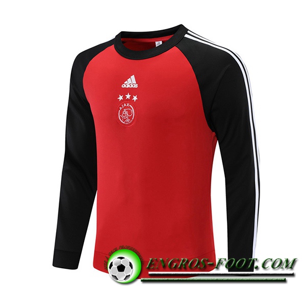 Sweatshirt Training AFC Ajax Rouge/Noir 2021/2022