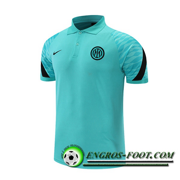 Polo Foot Inter Milan Vert/Noir 2021/2022