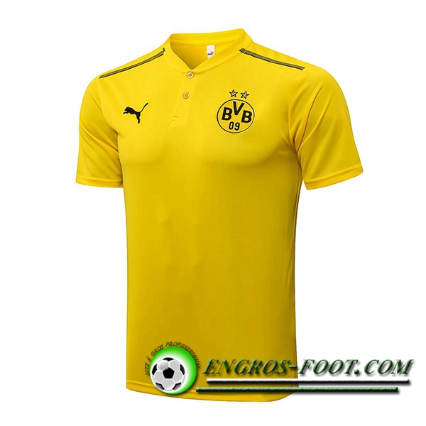 Polo Foot Dortmund BVB Jaune/Noir 2021/2022