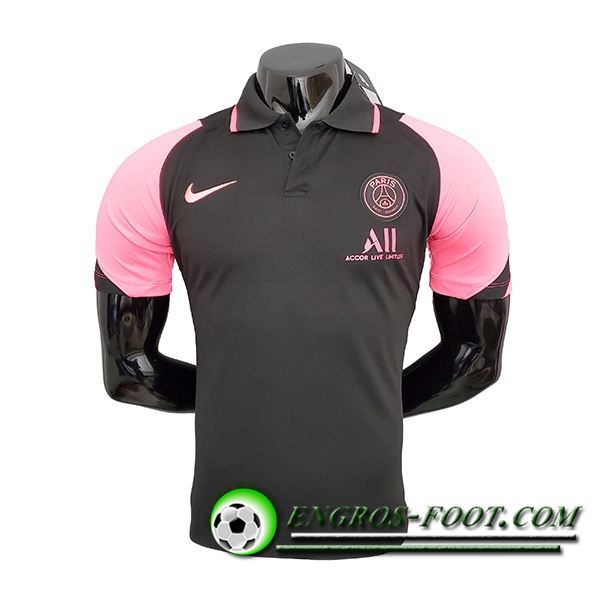 Polo Foot Jordan PSG Blanc/Rosee 2021/2022