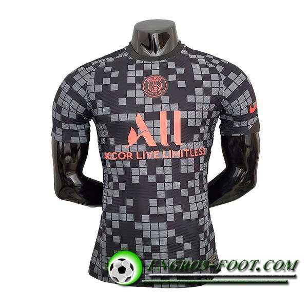 Training T-Shirts Jordan PSG Noir/Gris 2021/2022