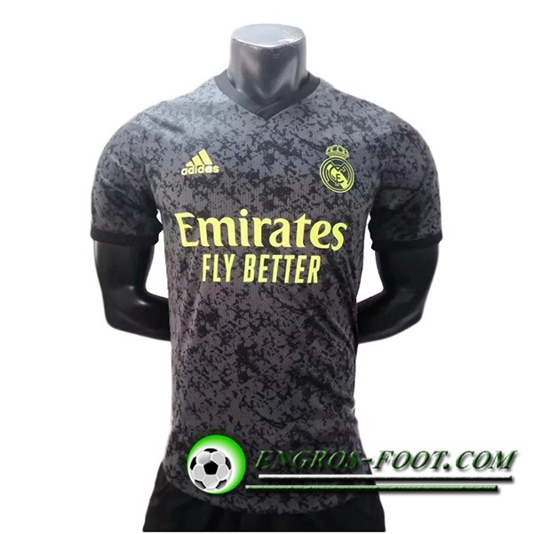 Training T-Shirts Real Madrid Noir/Gris2021/2022