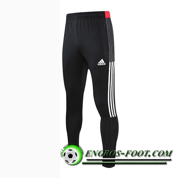 Training Pantalon Foot FC Arsenal Noir/Blanc/Rouge 2021/2022