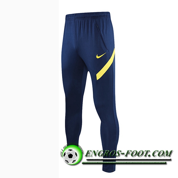 Training Pantalon Foot FC Chelsea Bleu/Jaune 2021/2022