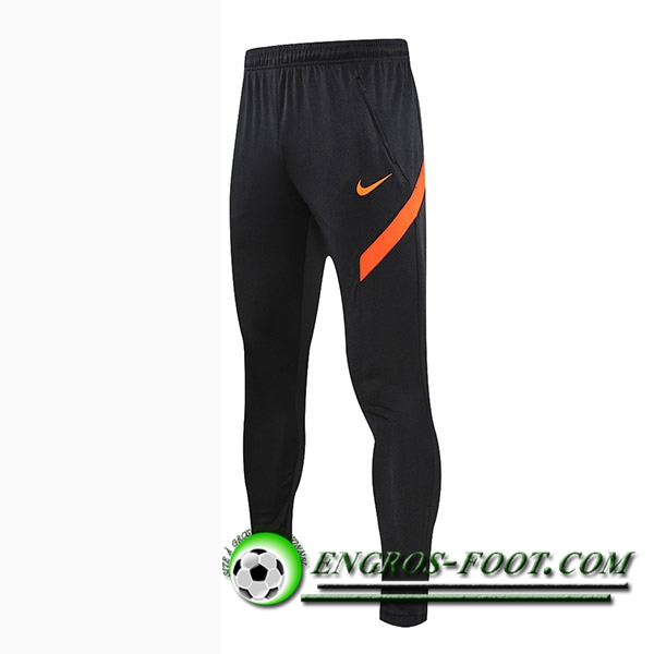 Training Pantalon Foot FC Chelsea Noir/Orange 2021/2022