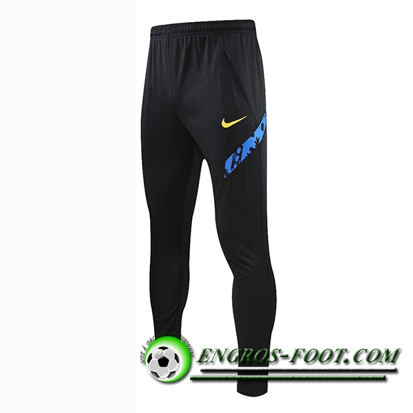 Training Pantalon Foot FC Barcelone Noir/Bleu 2021/2022 -01