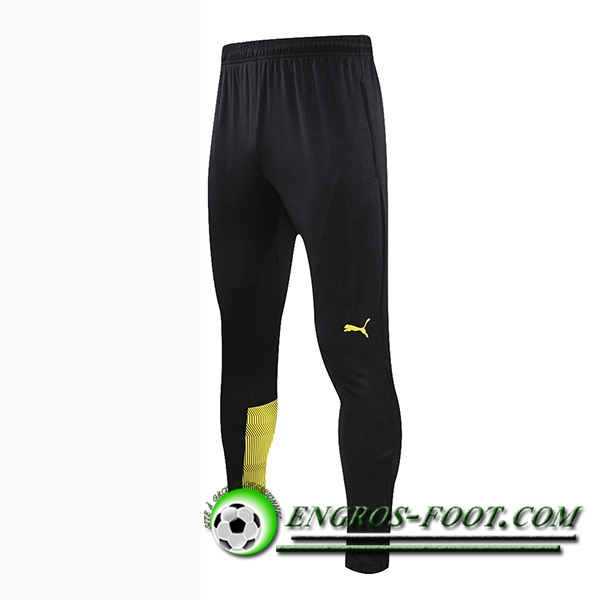 Training Pantalon Foot Dortmund BVB Noir/Jaune 2021/2022 -03