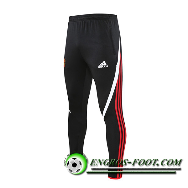 Training Pantalon Foot Manchester United Rouge/Noir 2021/2022