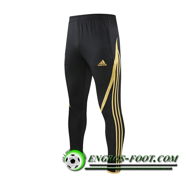 Training Pantalon Foot FC Arsenal Noir/Jaune 2021/2022