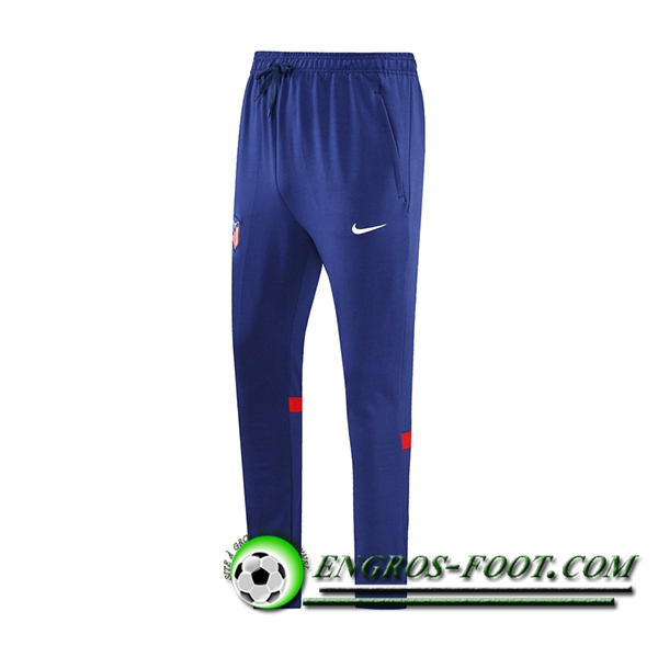 Training Pantalon Foot Atletico Madrid Bleu Marin/Rouge 2021/2022