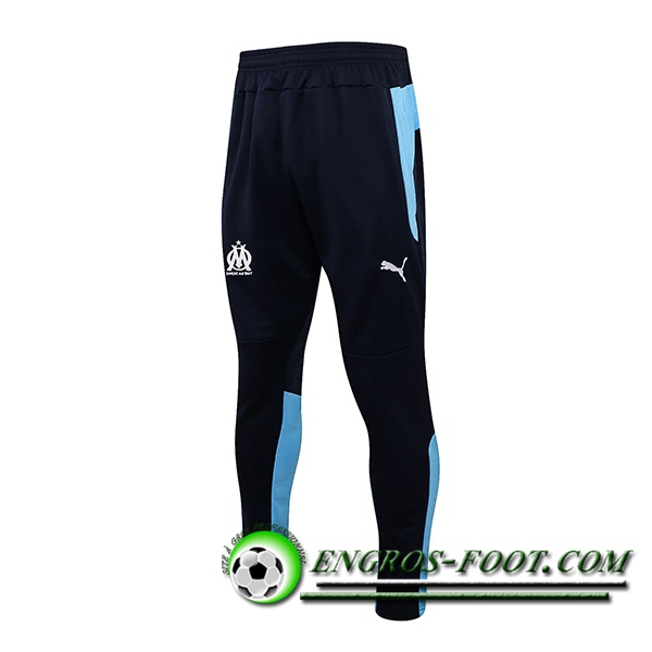 Training Pantalon Foot Marseille OM Bleu/Noir 2021/2022