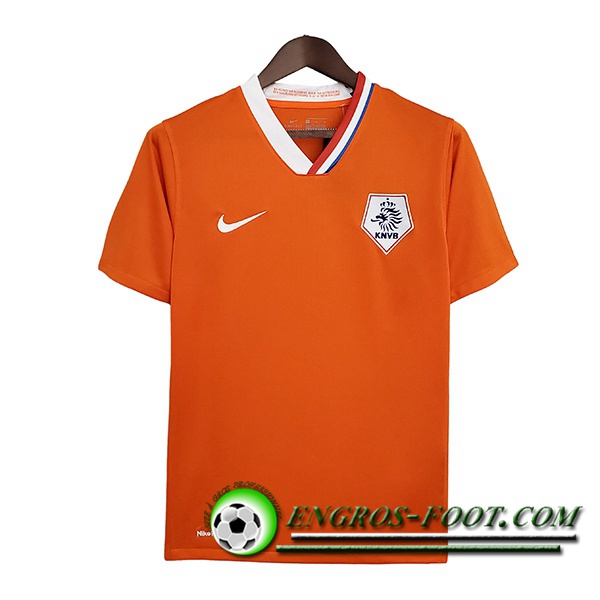 Maillot de Foot Pays-Bas Retro Domicile 2008