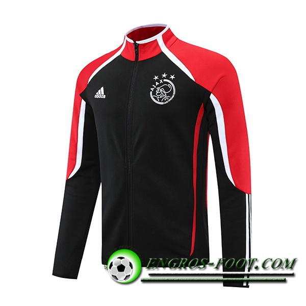 Veste Foot AFC Ajax Rouge/Noir 2021/2022