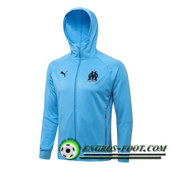 Veste A Capuche Marseille OM Bleu 2021/2022