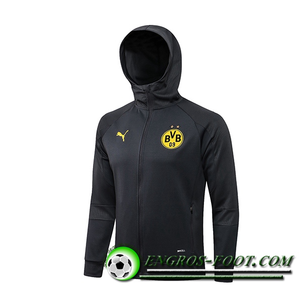 Veste A Capuche Dortmund BVB Gris 2021/2022