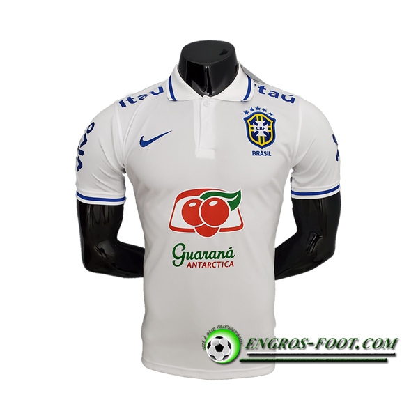 Polo Foot FC Bresil Blanc 2021/2022