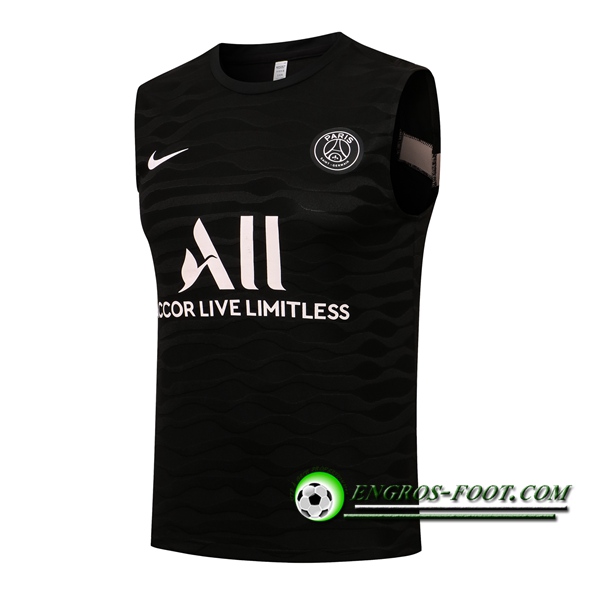 Training T-Shirts Debardeur Jordan PSG Noir 2021/2022