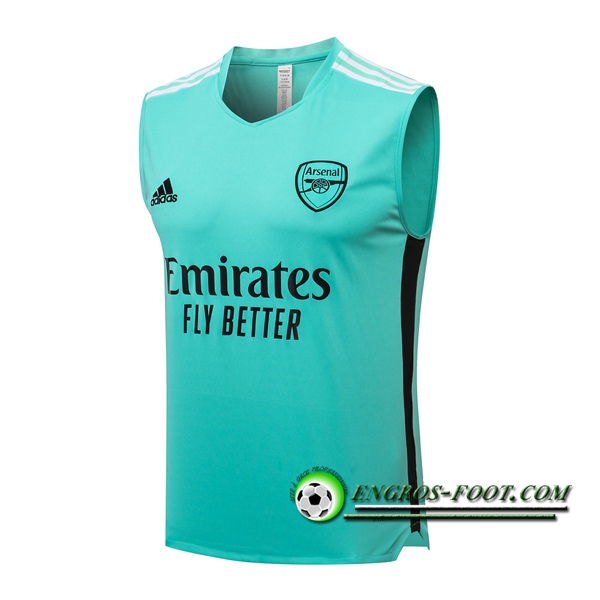 Training T-Shirts Debardeur FC Arsenal Noir/Blanc 2021/2022