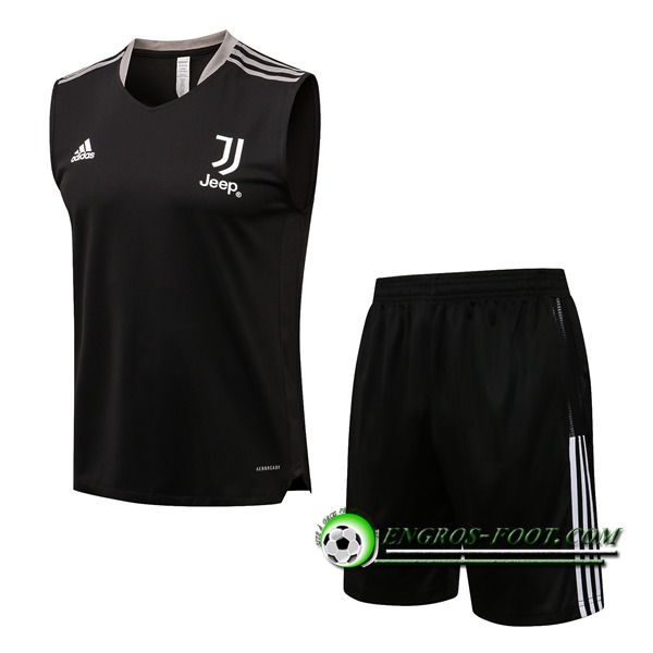 Ensemble Training Debardeur Juventus + Short Noir 2021/2022