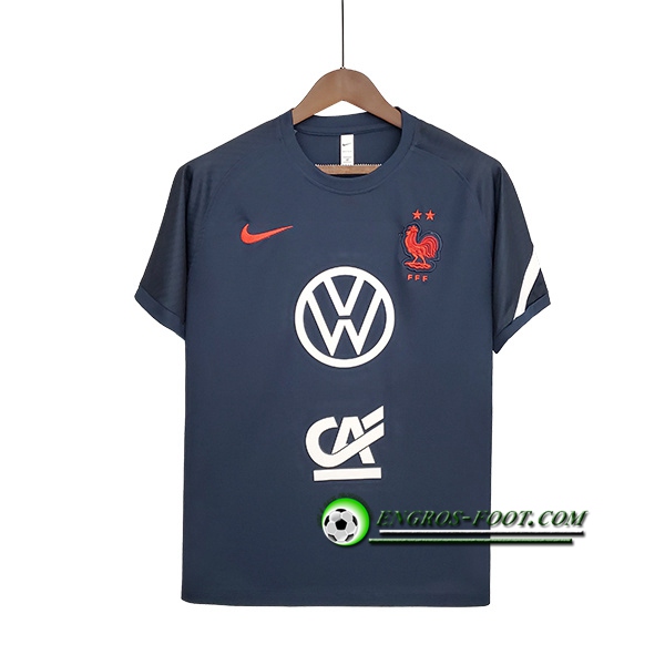 Training T-Shirts France Bleu Marine 2022/2023