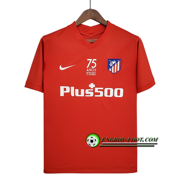 Maillot de Foot Atletico Madrid 75th Anniversary Edition